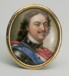Porträt von Peter I, ca. 1720